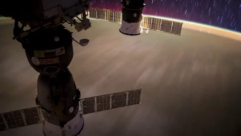 Timelapse pacificocean from iss Stock Footage 72759146