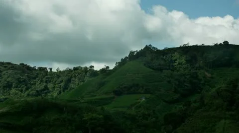 Timelapse padi hills Stock-Footage 11604757