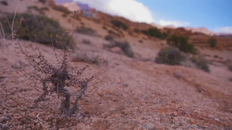 Timelapse at the Painted Rocks Valley in Morocco 動画素材 68974072