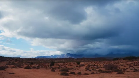 Timelapse at the Painted Rocks Valley in Morocco 스톡 동영상 68974097