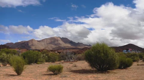 Timelapse at the Painted Rocks Valley in Morocco Vídeo Stock 68974151