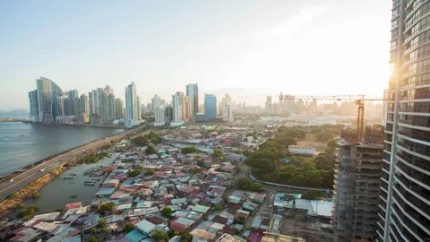 Timelapse PANAMA CITY Stock Footage 82379523
