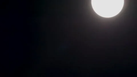 Timelapse of partial solar eclipse with moon before sun Stock Footage 220727680