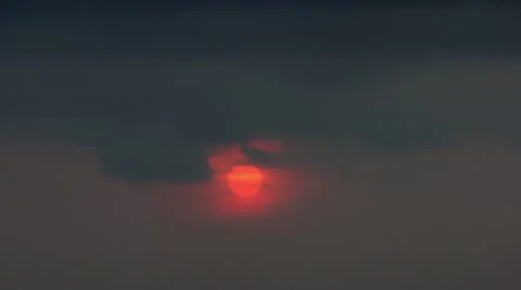 Timelapse pastel sunset Vídeo Stock 11598037