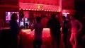 Timelapse of people behind the bar in night club HD Footage
