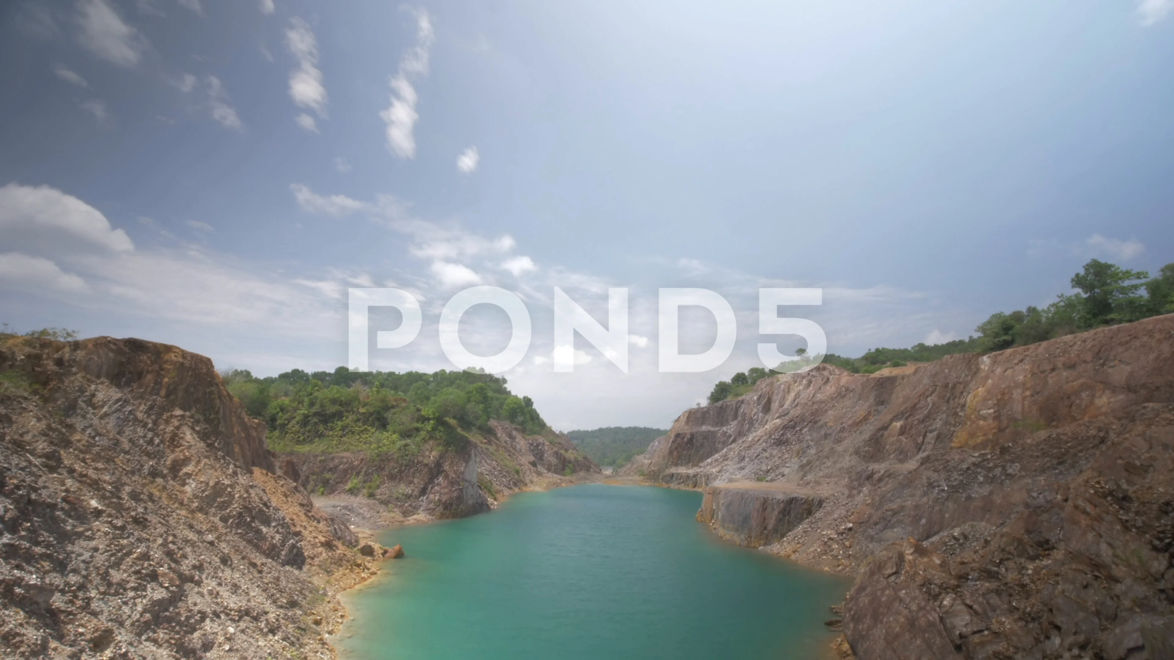 Timelapse Pepsi Blue Lake Marang Terengg Stock Video Pond5