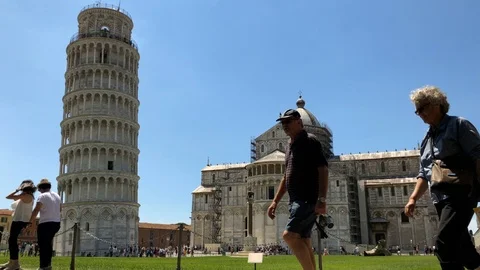 TimeLapse Pisa Video stock 100359429