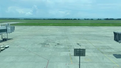 Timelapse of Plane at Airport. Vidéo 232207340