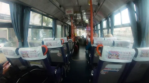 Timelapse of Point of View in a Bus going to Ginowan Okinawa Japan
circa Stock Footage 108672685