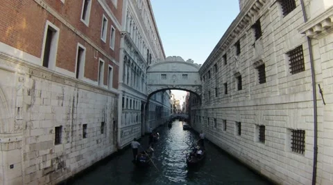 Timelapse Ponte dei Sospiri Stock Footage 43323993