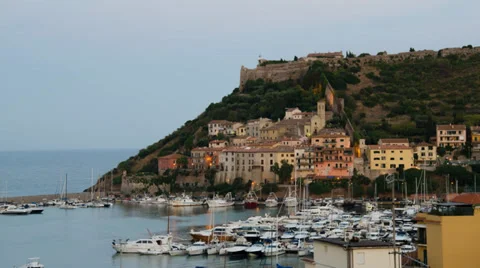 Timelapse Porto Ercole Stock Footage 36685627