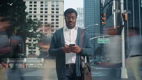 Timelapse Portrait Black Man Stock Footage 295817558