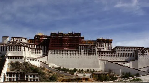 Timelapse Potala Palace Stock-Footage 11593591
