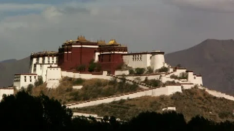 Timelapse Potala Palace 스톡 동영상 11612007