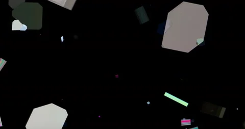 Timelapse of Potassium hydrogen tartrate crystallization under polarized light Stock Footage 116873979
