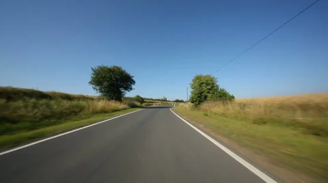 Timelapse P.O.V. On Highway Stock Footage 39878222