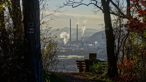 Timelapse powerplant Video stock 89620693