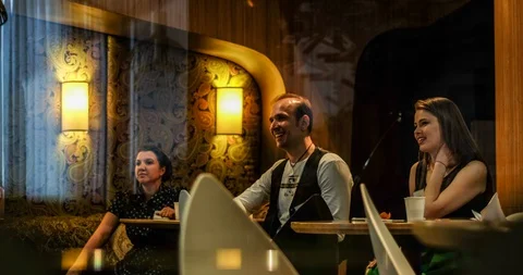 Timelapse of the process of communication Stock-Footage 129577583