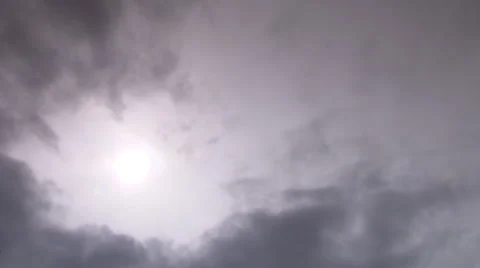 Timelapse of purple clouds Video stock 50113310