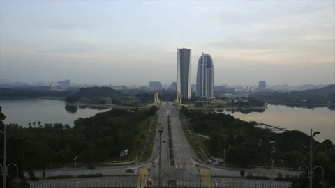 Timelapse of Putrajaya Stock Footage 170858840