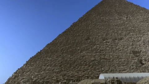 Timelapse Of The Pyramids Of Giza In Egypt Stock Footage 158165958