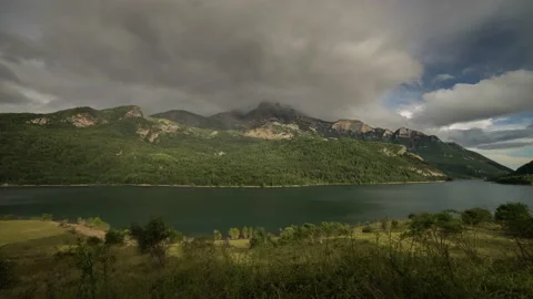 Timelapse in pyrenees, Huesca, Spain Video stock 152732428