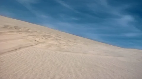 Timelapse Qatar desert Stock Footage 127376381