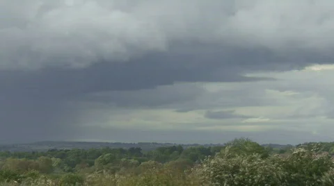 Timelapse rain clouds Stock Footage 400200