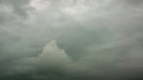 Timelapse rain clouds Vídeo Stock 11579786