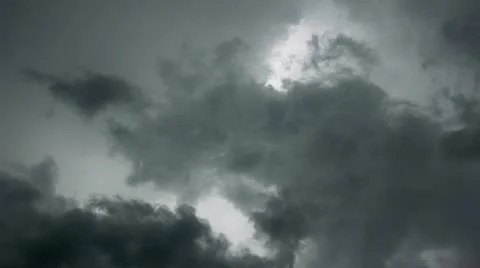 Timelapse rain clouds Видео 11579814