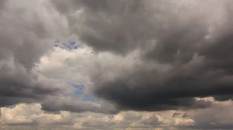 Timelapse Rain Clouds Long Part1 HD NTSC Video stock 7761274