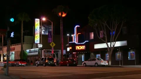 Timelapse Rainbow Roxy traffic 库存影片 11551975