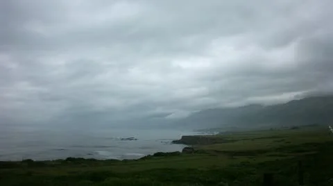 Timelapse rainy coast 스톡 동영상 11587499