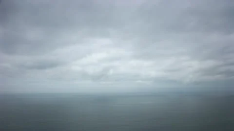 Timelapse rainy coast Stockbeeldmateriaal 11606678