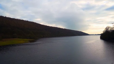 Timelapse of a reservoir Vídeo Stock 102781637