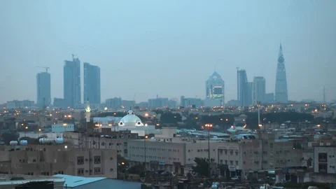 Timelapse of Riyadh, Saudi Arabia Stock-Footage 82775336