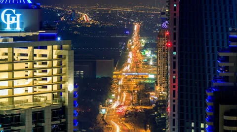 Timelapse of road perspective 4K Stock Footage 34620440