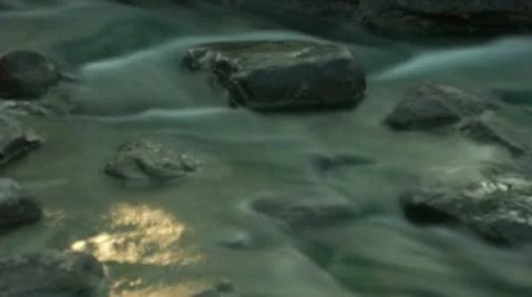 Timelapse rocky stream Vídeo Stock 11555708