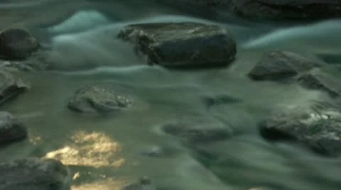 Timelapse rocky stream Video stock 11605569