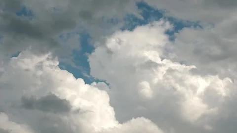 Timelapse rolling clouds. Видео 93329232