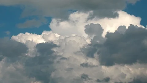 Timelapse rolling clouds. Stock Footage 93329233