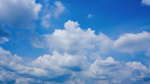 Timelapse rolling clouds Stock Footage 104729254
