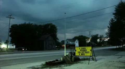 Timelapse Route 20 sunset 스톡 동영상 11607955