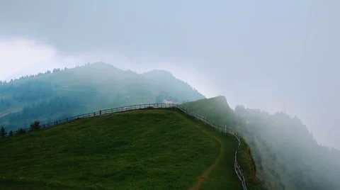 Timelapse from Rrigi kulm Stock Footage 44086346