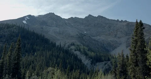 Timelapse of Rugged Yukon Mountains Stock Footage 94497034