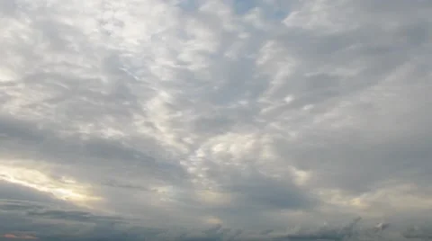 Timelapse. Running clouds. Stock Footage 7909673