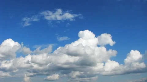 Timelapse. Running clouds. Stock Footage 7909716