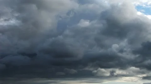 Timelapse. Running clouds. Stock Footage 8545881