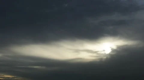 Timelapse. Running clouds. Stock Footage 8547367