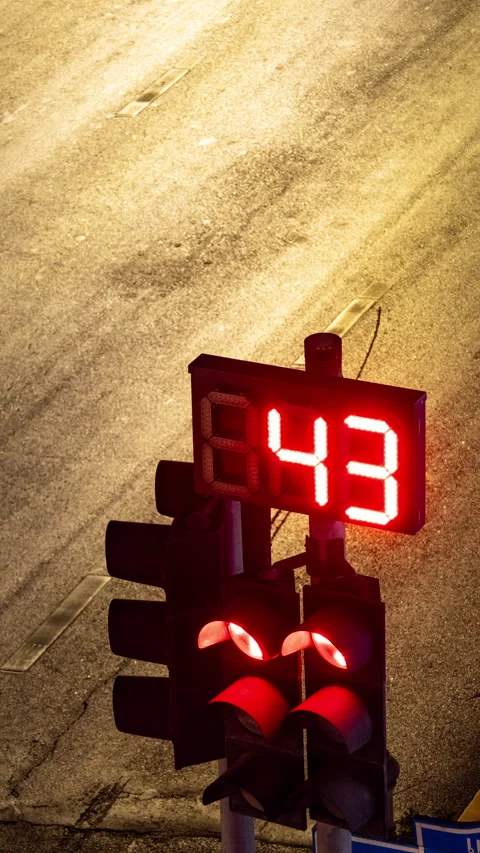 Timelapse of rush hour traffic in central bangkok in vertical Stock-Footage 308973706